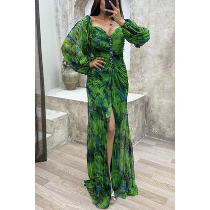 Maëlle | Glamorous V-Neck Maxi Dress
