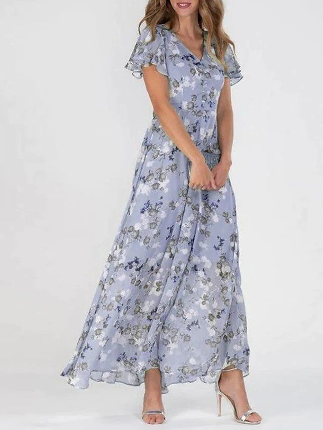 Evalina | Graceful Flow Maxi Dress