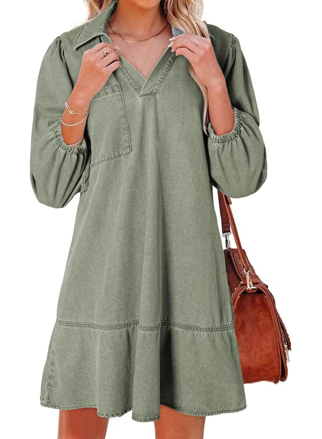 Leni | Casual Denim Dress