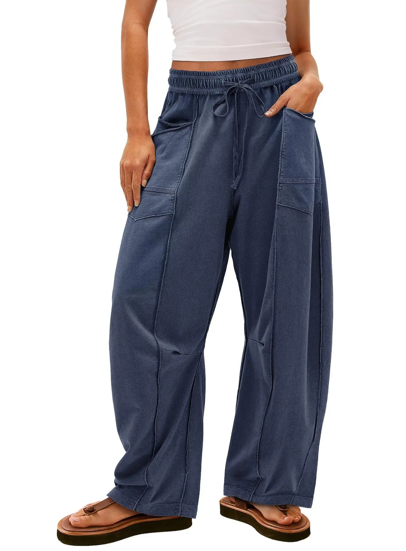 Juna | Casual Wide Leg Pants