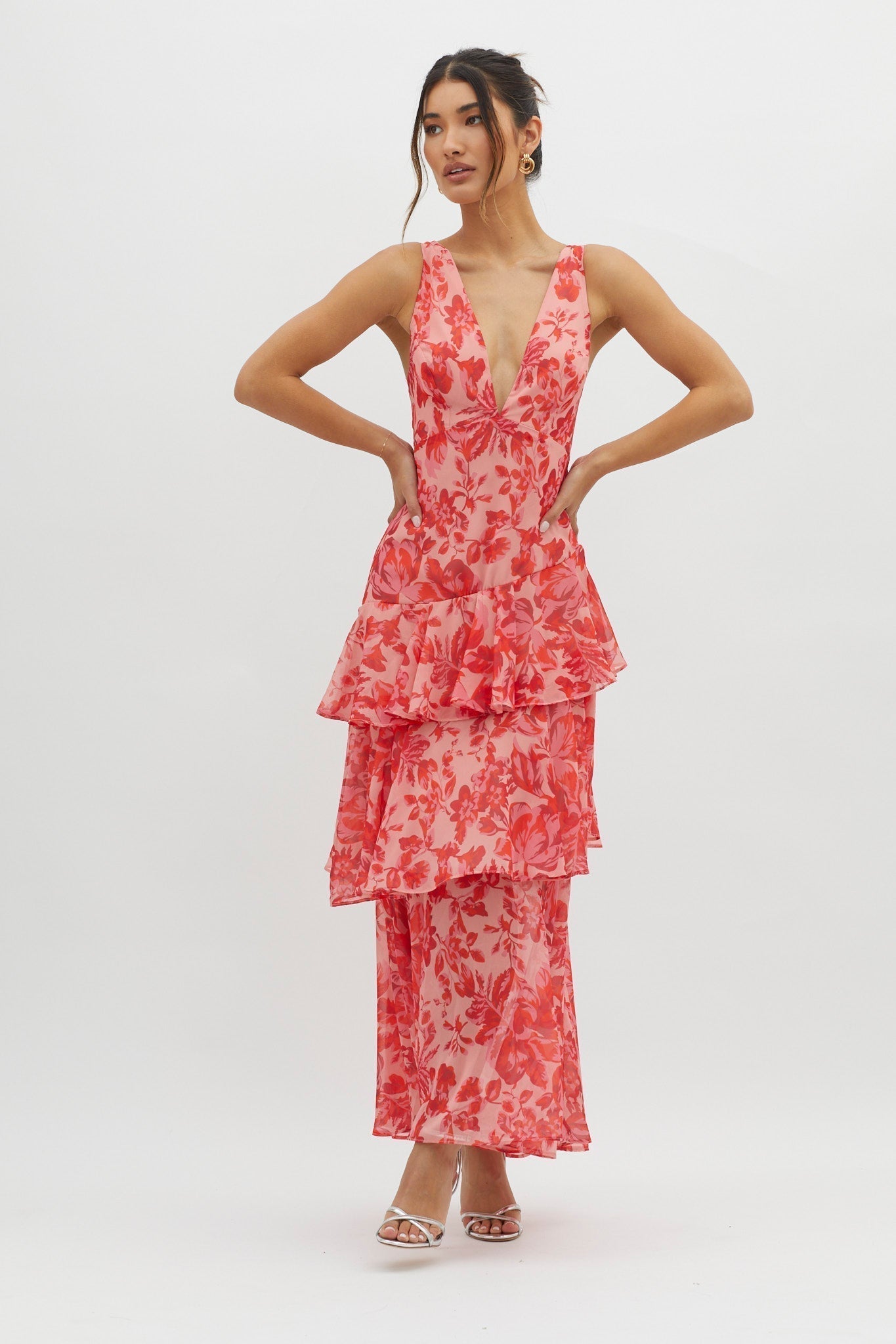 Valentina | Bloom Shift Midi Dress