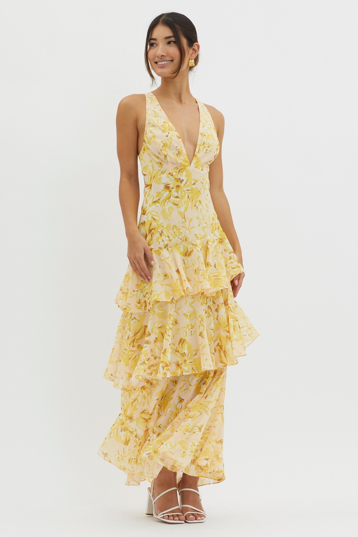 Valentina | Bloom Shift Midi Dress