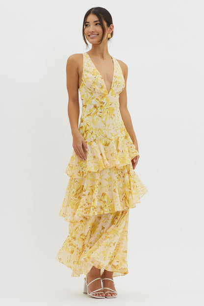Valentina | Bloom Shift Midi Dress