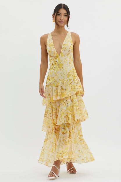 Valentina | Bloom Shift Midi Dress