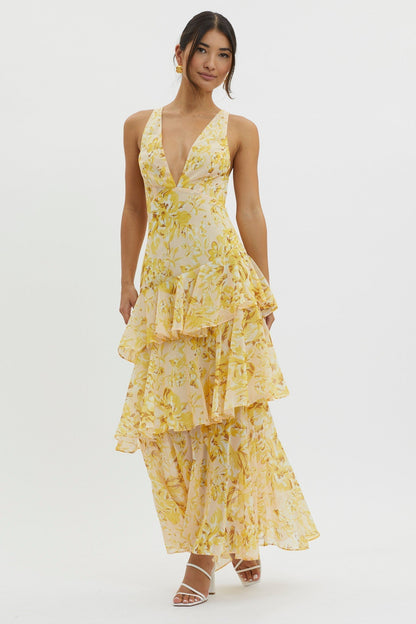 Valentina | Bloom Shift Midi Dress