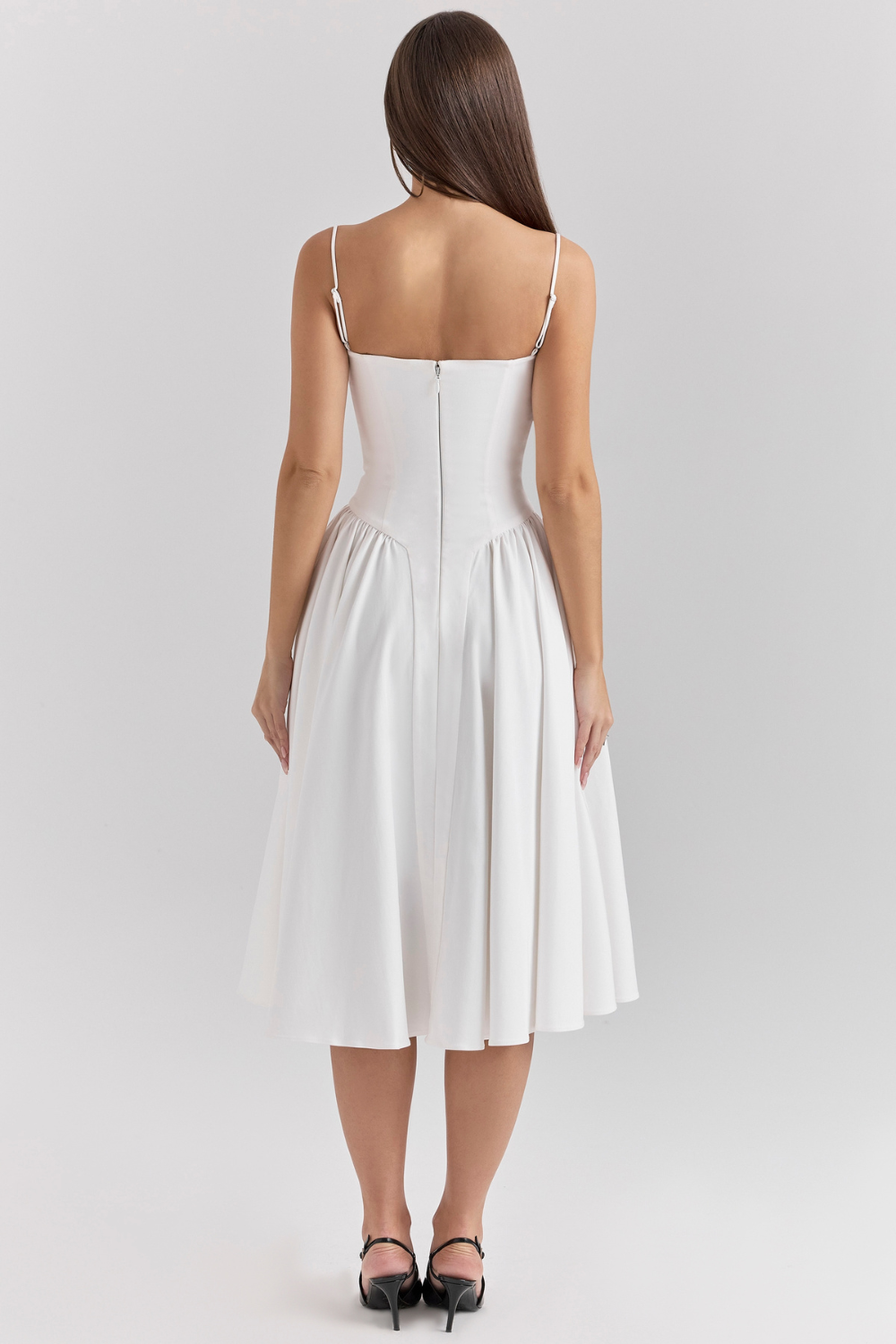 Lilly | Corset Midi Dress