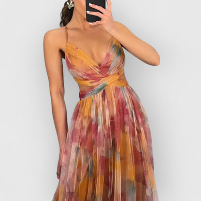 Dani | Maxi Dress with Floral Print