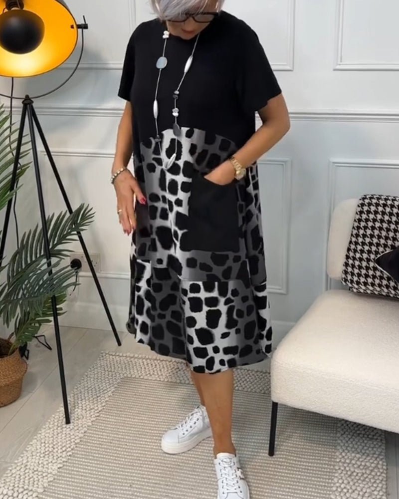 Evie | Casual Print Dress