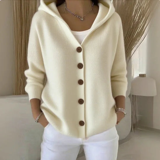 Flora | Relaxed Long Sleeve Cardigan