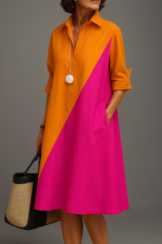 Luma | Elegant Midi Dress for Effortless Sophistication