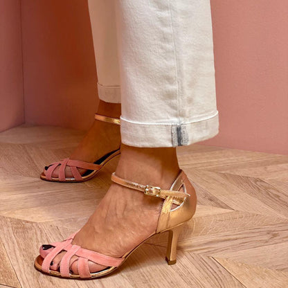 Nikky | Stiletto Heeled Sandals with Open Toe
