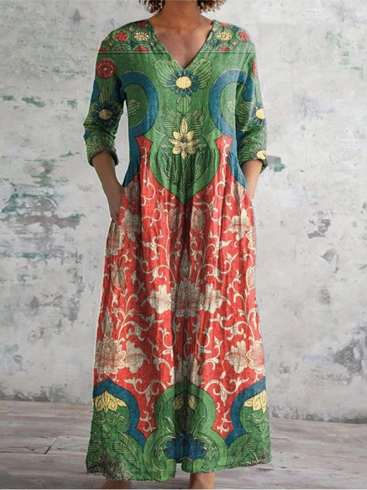 Shayla | Vintage Maxi-jurk