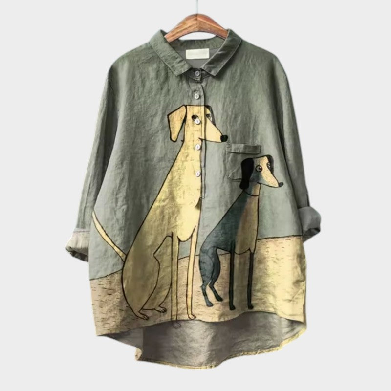 Jen | Dog Days Blouse