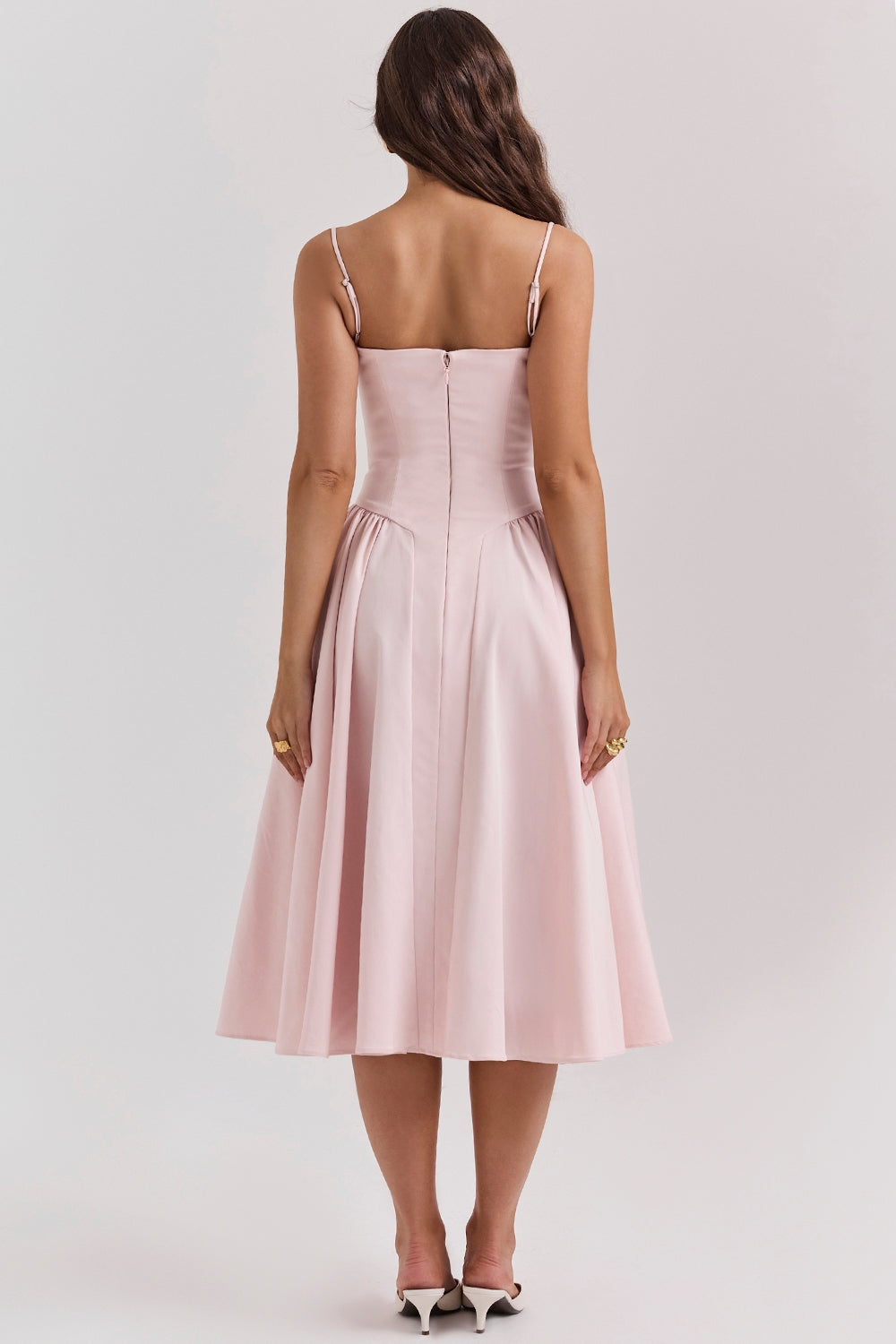 Lilly | Corset Midi Dress