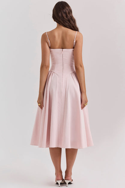 Lilly | Corset Midi Dress