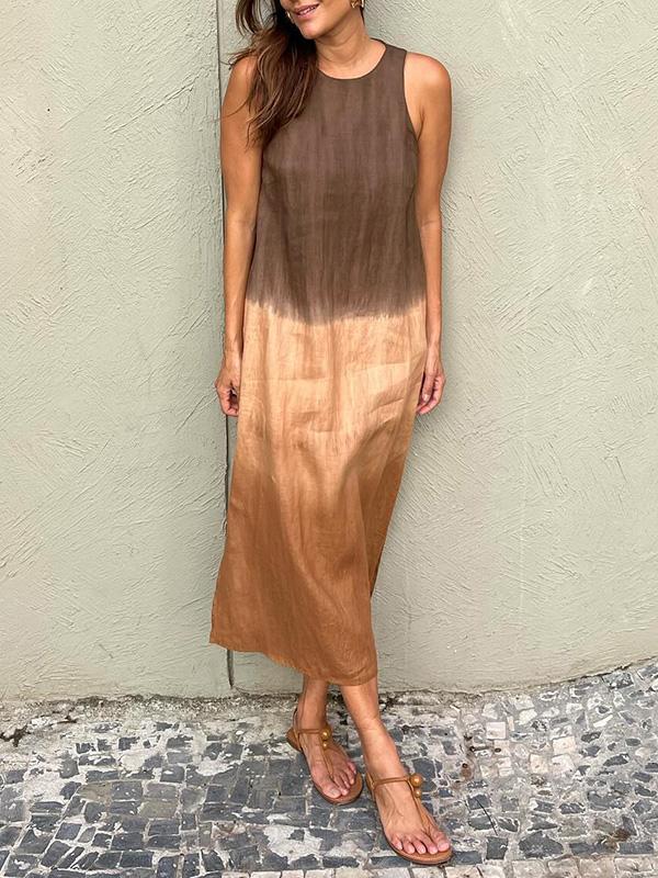 Milly | Elegant Dress with Natural Print